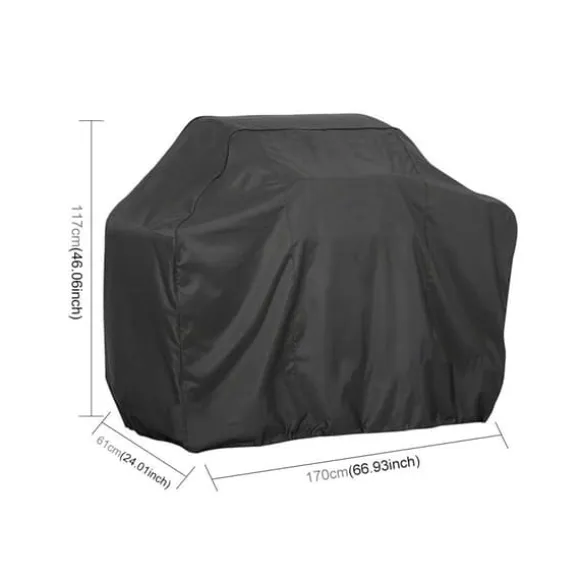 Grillöverdrag 170x61x117cm - skyddar mot väder och vind