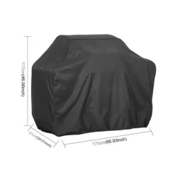 Grillöverdrag 170x61x117cm - skyddar mot väder och vind