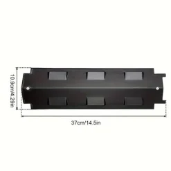 Grillvärmeplattor, 3-pack - Svarta