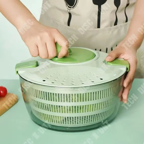 Grönsaksdehydrator - TECH DISCOUNT - Vevarm - 4L - Plastik - Grön