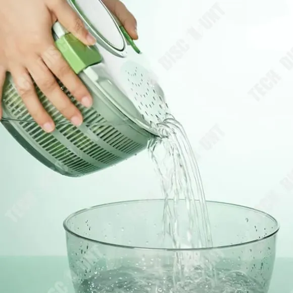 Grönsaksdehydrator - TECH DISCOUNT - Vevarm - 4L - Plastik - Grön