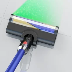 Grönt dammvisande borsthuvud kompatibelt med Dyson V10 Slim/V12 Slim XB Gul Blå Mjuk Sammet