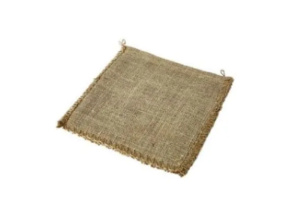 Grytlapp 20x20 cm burlap,25 st/PK