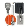 GSI Outdoors 90107, Gummi, Silikon, Rostfritt stål, Redskapssats, Multifärg, Rostfritt stål, Rostfritt stål, 748,42 g