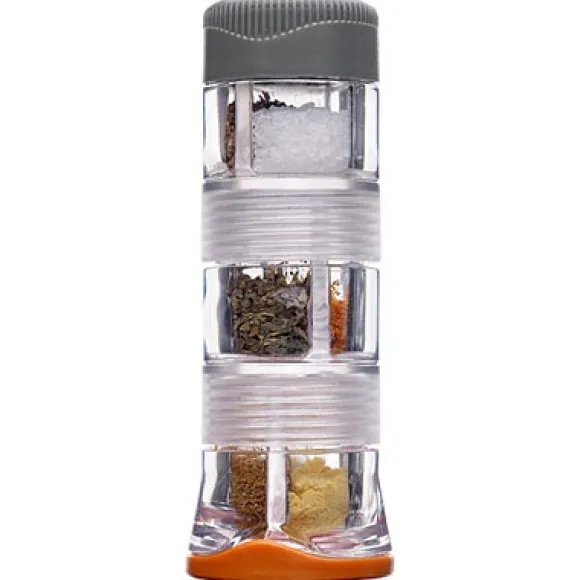 GSI OUTDOORS SPICE MISSILE 79496, kryddburk friluftsmatlagning 6 fack