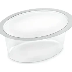 GUILLIN - MOULIPACK OGL PÅSE MED 150 genomskinlig geléäggform, polystyren, genomskinlig, 8,6 x 6,6 x 3,4 cm OGL