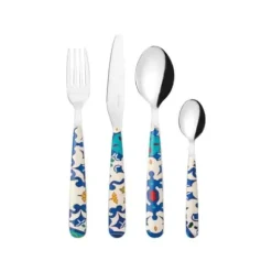 GUZZINI Flower&Citron 24-delat bestickset Mediterranean Blue