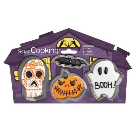 4 Halloween kakformar