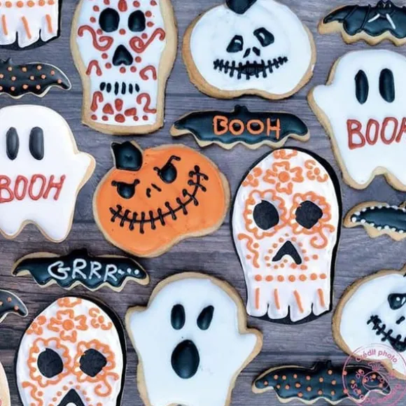 4 Halloween kakformar