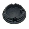Halv-snabbt huva för Scholtes - Indesit spis - 1768977 C00132685 T495GEA WH T495GEAWH - Vit