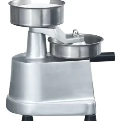 Hamburgerpress i aluminium med 500 pappersark | Diameter: 13 cm | Perfekt för professionell användning