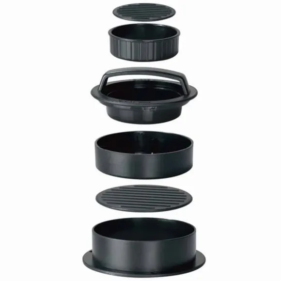 Hamburgerpress - LACOR - 60259 - Plastisk ABS - 6 avtagbara delar - Utan BPA