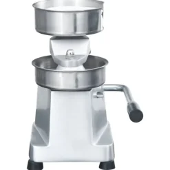 Hamburgerpress med 500 pappersark aluminium 13 cm