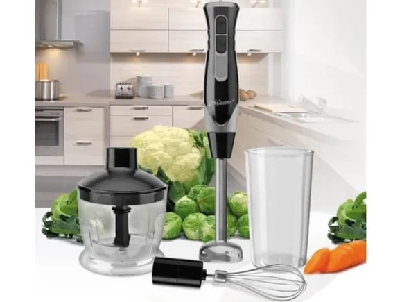 Hand blender Maestro MR-566 3-in-1 set 500 W Black