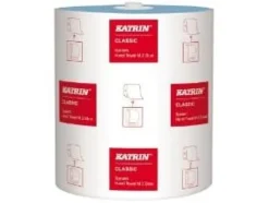Handduksrulle Katrin Classic System M2 2-lagig 130 m Blå,6 rl/krt