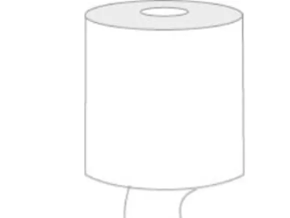 Handduksrulle Katrin Classic Midi 1-lagig 205 mm x320 m utan hylsa Ofört,6 rl/krt