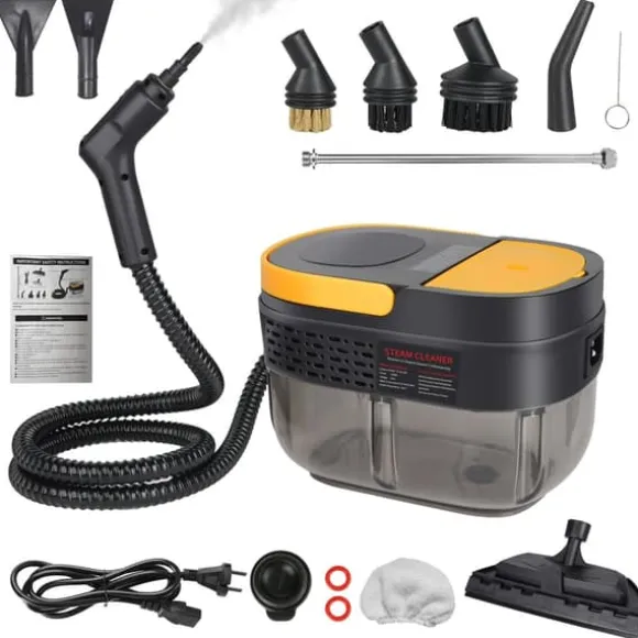 Handhållen Ångtvätt, Högtryck, Mångsidig,Gul, 220 V-a, EU-a
