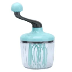 Handmixer PP Handhållen äggvisp med avtagbart handtag gräddvisp Bekväm och halkfri ljusgrön för kök