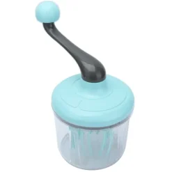 Handmixer PP Handhållen äggvisp med avtagbart handtag gräddvisp Bekväm och halkfri ljusgrön för kök