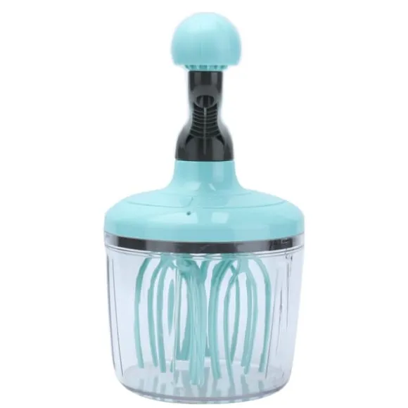 Handmixer PP Handhållen äggvisp med avtagbart handtag gräddvisp Bekväm och halkfri ljusgrön för kök