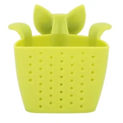 Hemmakontor Söt Kattformad Silikon Teinfuser Tesil Filter Teservis Tillbehör Grön