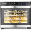 Hendi Profi Line Mattork 6 Hyllor 650W – Digital Panel, Tyst Fläkt
