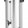 HENDI Vattenkokare 20L, 2250W, Rostfritt Stål, Automatisk Temperaturhållning