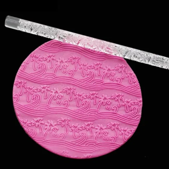 Högkvalitativ Akrylkavel Bakverkskavel Fondant Plasticine Roller DIY Kavel 23#