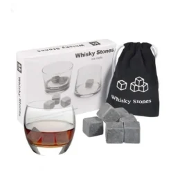 Högkvalitativa Whiskystenar Dryckskylare Ice Stones Set med 9 st, bästa presenten