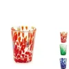 H-h - 3895005 - set 6 bicchieri veneziano i glas, flerfärgad, cl 5