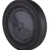 Hjulhjul för gummiavfallscontainers hinkdiameter. 250 mm