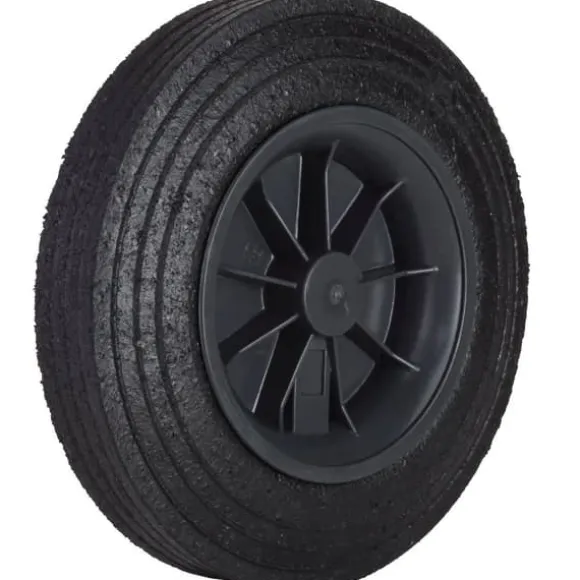 Hjulhjul för gummiavfallscontainers hinkdiameter. 200 mm