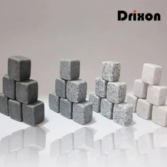 HK24026-Drixon — 100 % naturliga whiskystenkuber. is. kylare. perfekt som bröllopspresent. julbar