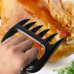 HK12047-Köttavskiljarhandtag. köksgaffel. köttkvarn. Utegrill. Björn klo. köttskärare. B