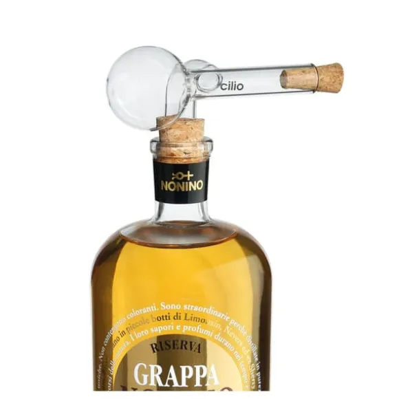 Hällkopp med dispenser, borosilikatglas/propp, 20 ml Preciso / Cilio