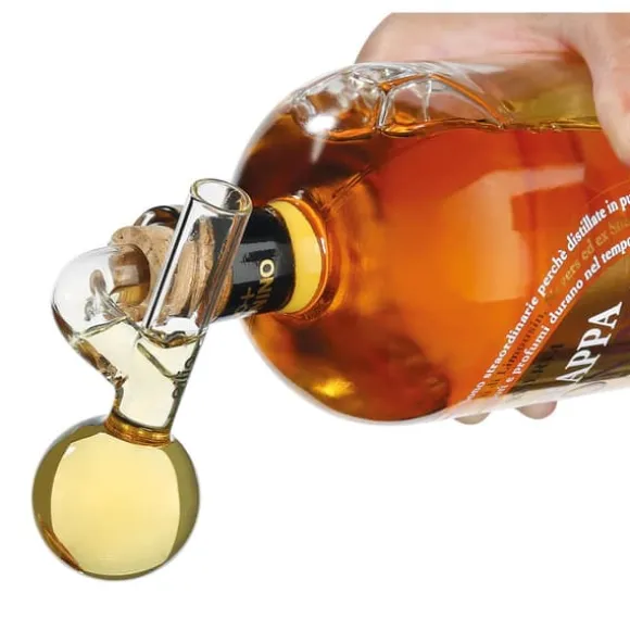 Hällkopp med dispenser, borosilikatglas/propp, 20 ml Preciso / Cilio