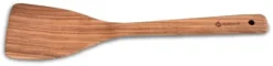 HÄLLMARK TRÄSPATEL 40 CM + TRÄSLEV 40 CM , stekspade trä, slev trä