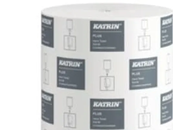 Håndklædepapir, Katrin 475355 Plus M Coreless, medium, pakke a 6 stk