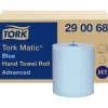 Håndklæderuller Tork Matic® Advanced H1 blå 2-lag 150m - (6 ruller pr. karton)