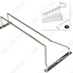 Hängande mugghållare - TEKNISK RABATT - Enkellager 55CM - 304 Rostfritt stål - Snygg - Hållbar