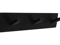 Home>it® självhäftande klädkrok med 3 krokar 20 x 4 cm matt svart