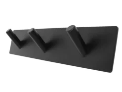 Home>it® självhäftande klädkrok med 3 krokar 20 x 4 cm matt svart