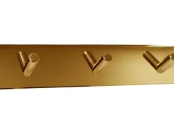 Home>it® självhäftande klädkrok med 3 krokar 20 x 4 cm polerad mässing
