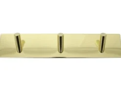 Home>it® självhäftande klädkrok med 3 krokar 20 x 4 cm polerad mässing