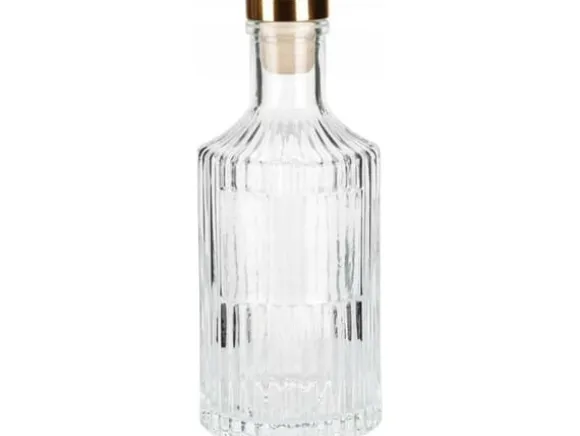 Home Styling Collection Karafka na wodę, przeźroczysta z korkiem, 250 ml