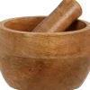 Home Styling Collection Moździerz kuchenny z drewna mango, 10 x 6 cm