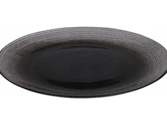 Home Styling Collection Szklany talerz płaski LAKRIS, Ø 28 cm
