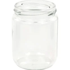 Honungsburkar - Living Syltburkar i glas med vita och röda lock 48 st 230 ml
