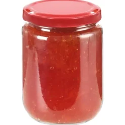 Honungsburkar - Living Syltburkar i glas med röda lock 96 st 230 ml