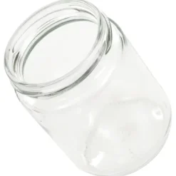 Honungsburkar - Living Syltburkar i glas med vita och röda lock 96 st 230 ml